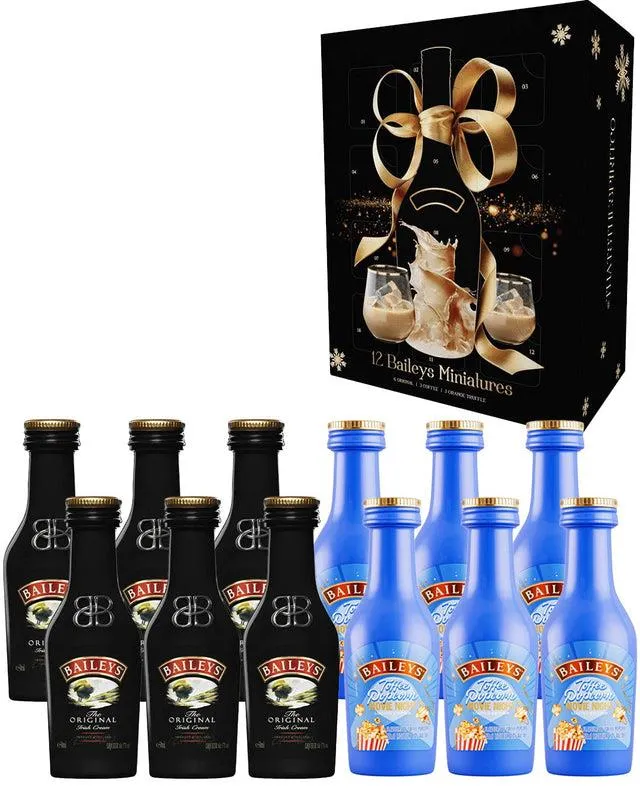 The Irish Cream Liqueur Advent Calendar, 12 x 5 cl