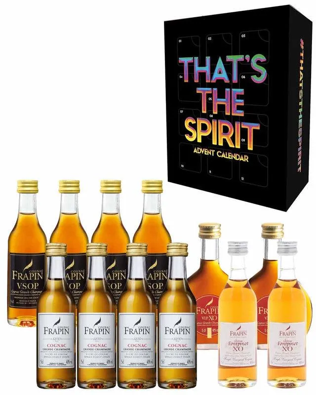 Frapin Cognac Advent Calendar, 12 x 5 cl