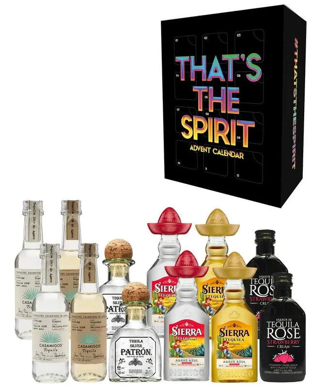 That's The Spirit - Tequila Advent Calendar, 12 x 5 cl