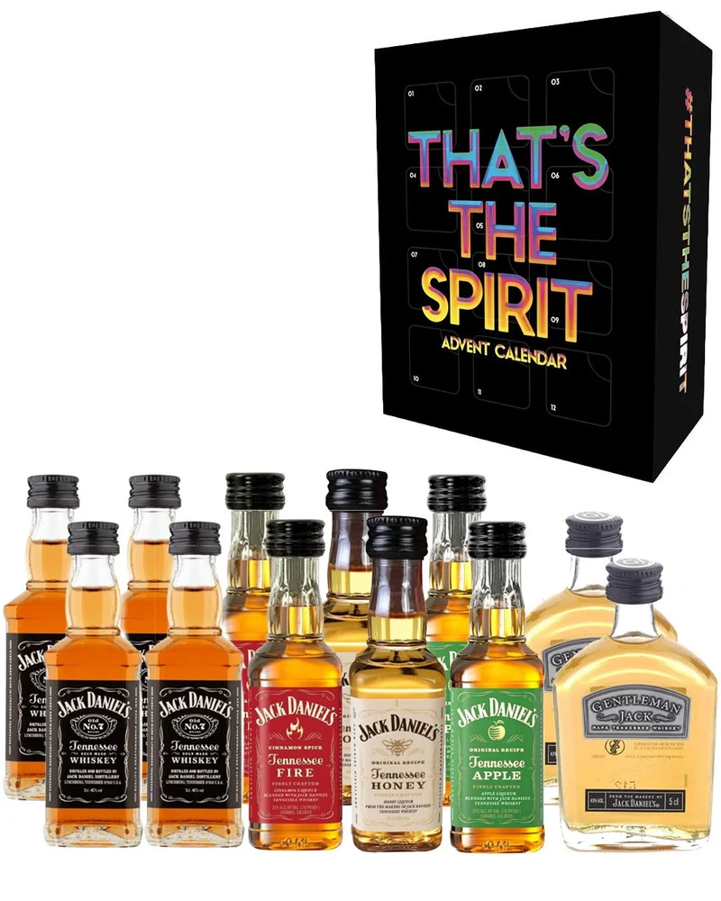 Jack Daniel's Advent Calendar, 12 x 5 cl