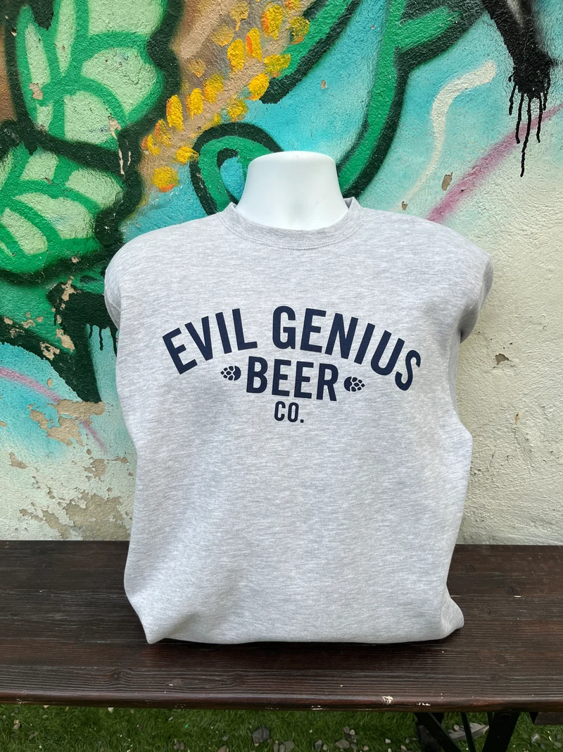 Evil Genius Collegiate Crewneck
