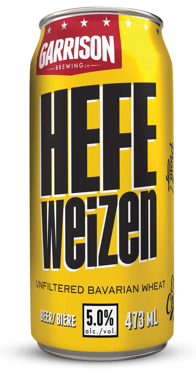 Hefeweizen: Single 473ml can