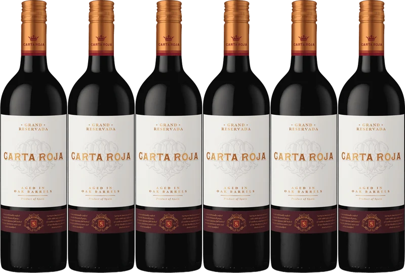 Carta Roja Reserva 6 Bottle Case