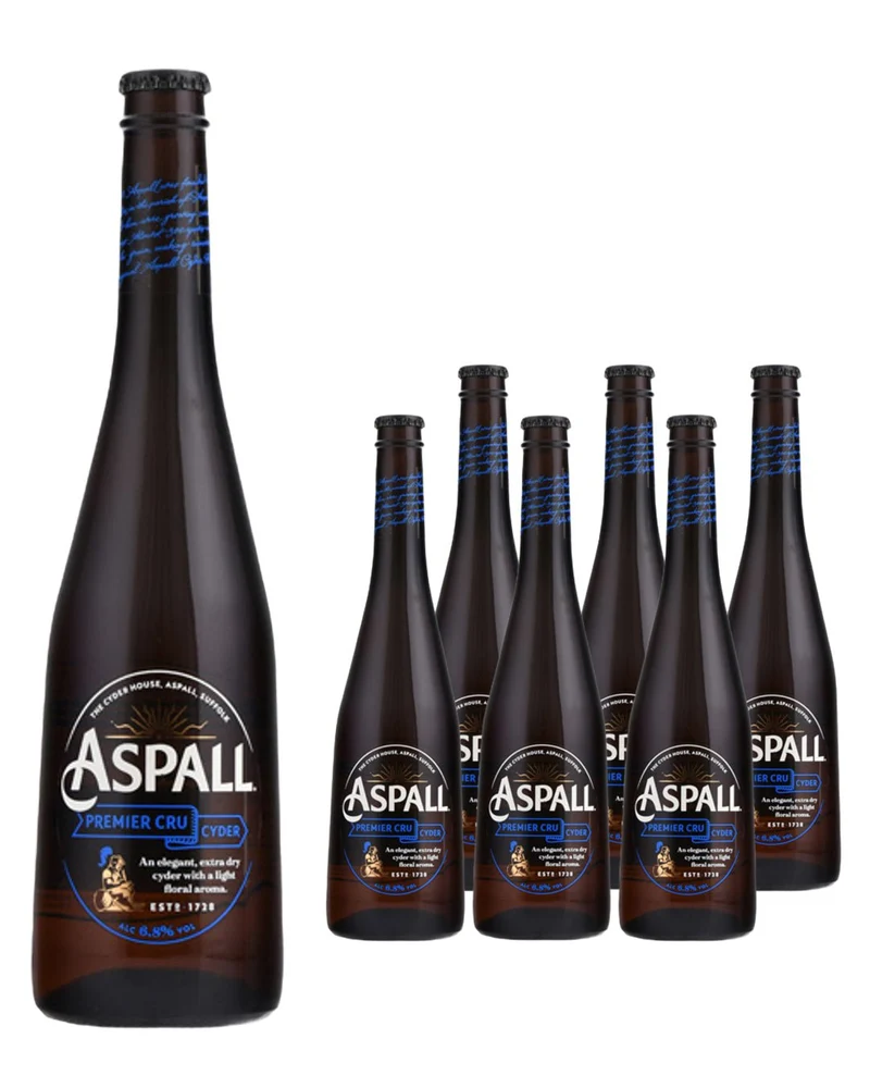 Aspall Premier Cru Dry Cyder Multipack, 6 x 500 ml