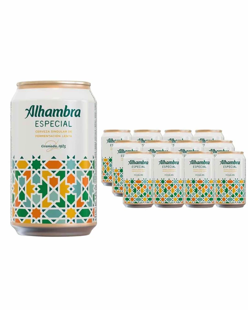 Alhambra Especial Lager Can Multipack, 12 x 330 ml