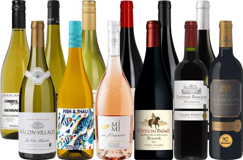 French Odyssey - 12 Bottle Mixed Wine Case