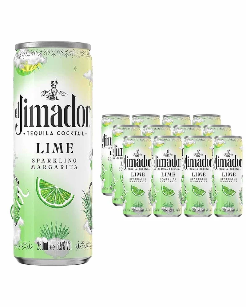 El Jimador Lime Margarita Can Multipack, 12 x 250ml