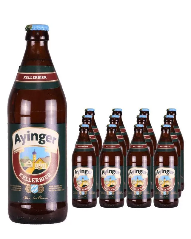 Ayinger Kellerbier Multipack, 12 x 500 ml