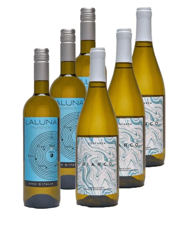 Italian White Wine Case, 6 x 75 cl
