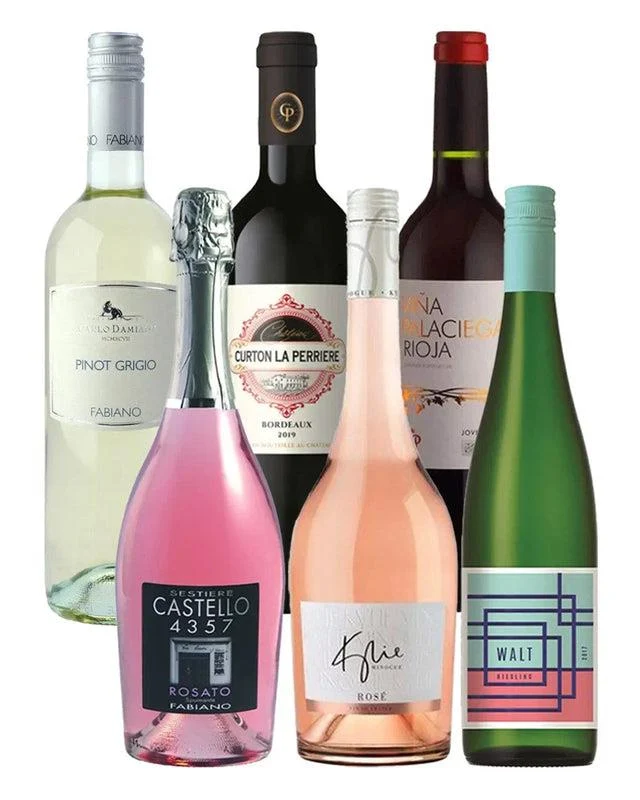 Christmas Mixed Wine Case, 6 x 75 cl