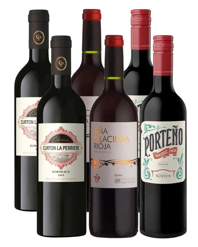 Mixed Red Wine Case, 6 x 75 cl