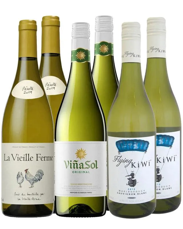 The Heavenly White Wine Case (6 x 75 cl)