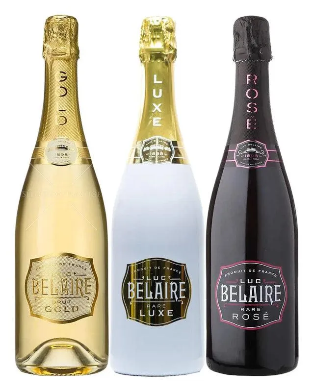 Luc Belaire Trio, 3 x 75 cl