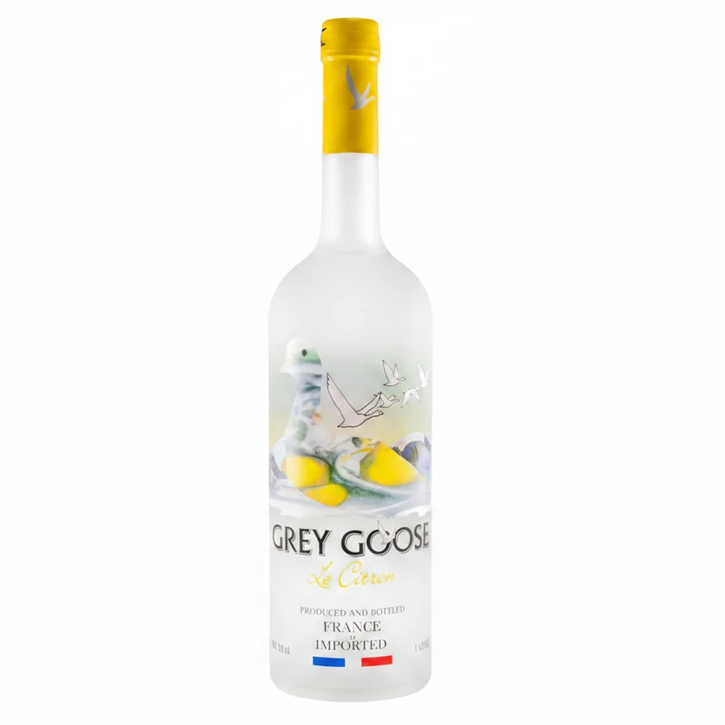 Grey Goose Le Citron Flavoured Vodka 1L 40% ABV
