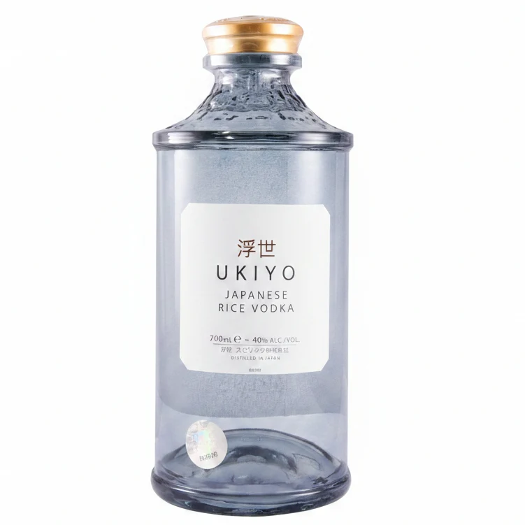 Ukiyo Japanese Rice Vodka 700ml 40% ABV