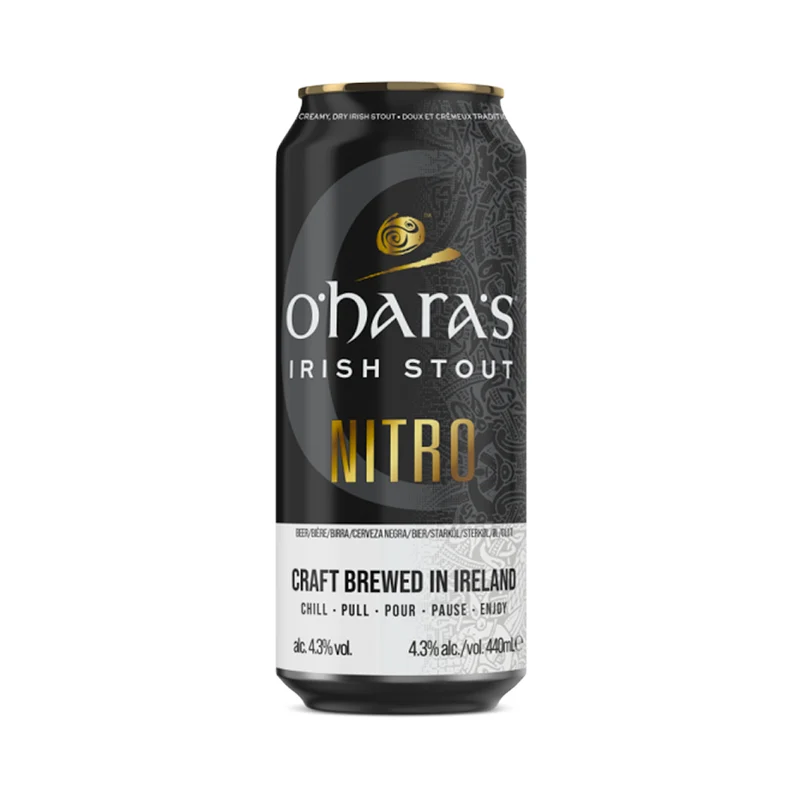 O'Hara's Nitro Irish Stout 440ml x 24