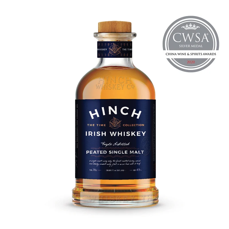 Hinch Peated Single Malt Irish Whiskey