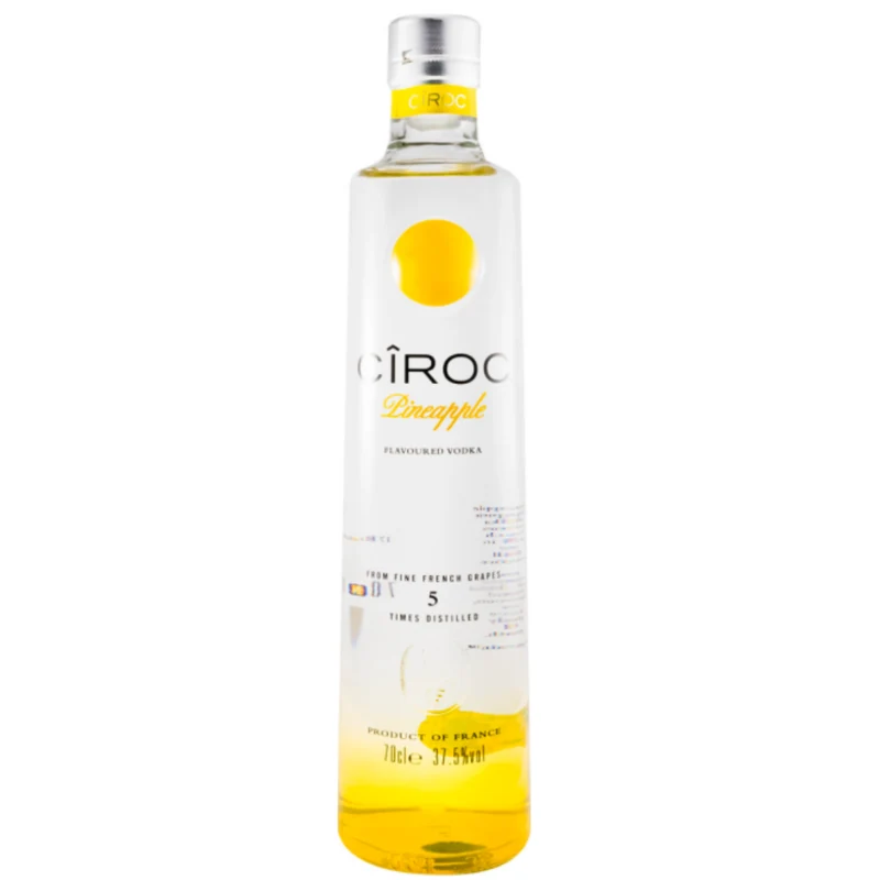 Cîroc Pineapple Flavoured Vodka 700ml 37.5% ABV