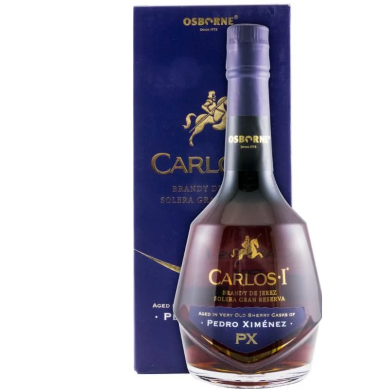 Carlos I Pedro Ximénez Brandy de Jerez 700ml 40% ABV