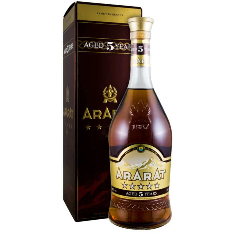ARARAT 5 Years Old Brandy 700ml 40% ABV