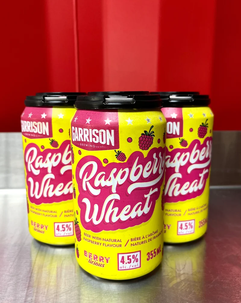 Raspberry Wheat: 4-Pack! (355ml cans)
