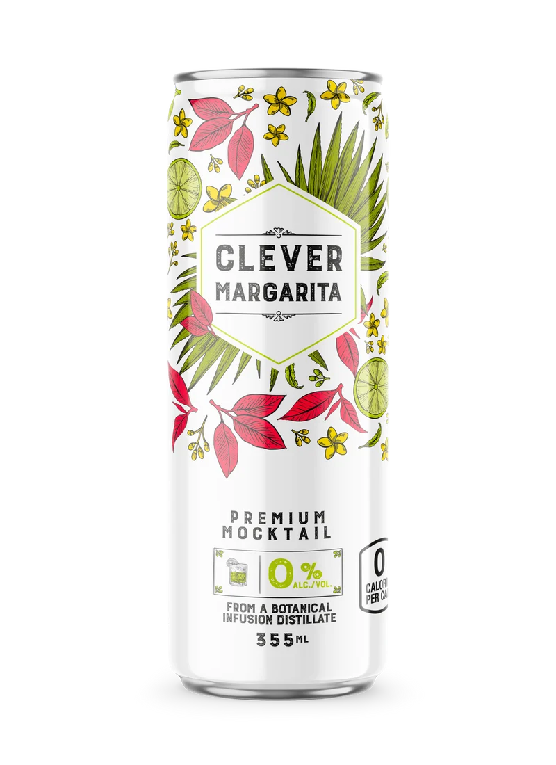 Clever - Margarita Cocktail 355ml Can