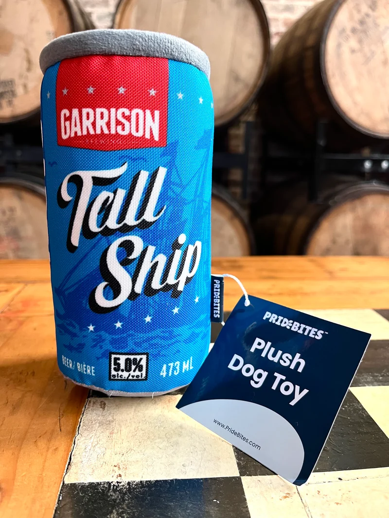 Tall Ship Can Dog Toy