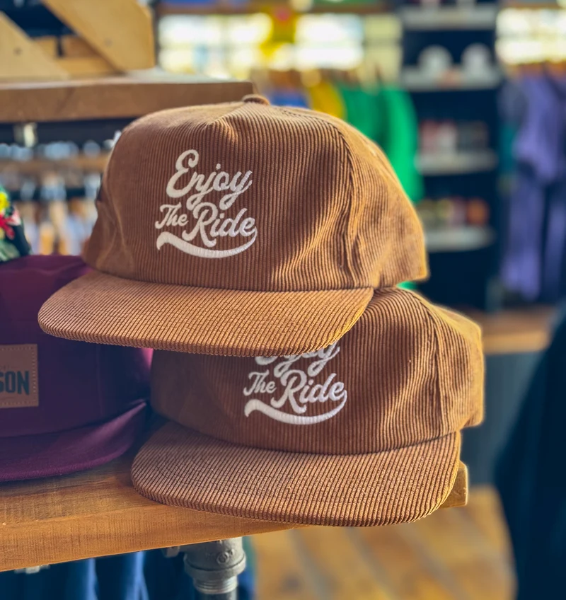 New! Enjoy The Ride Corduroy Hat