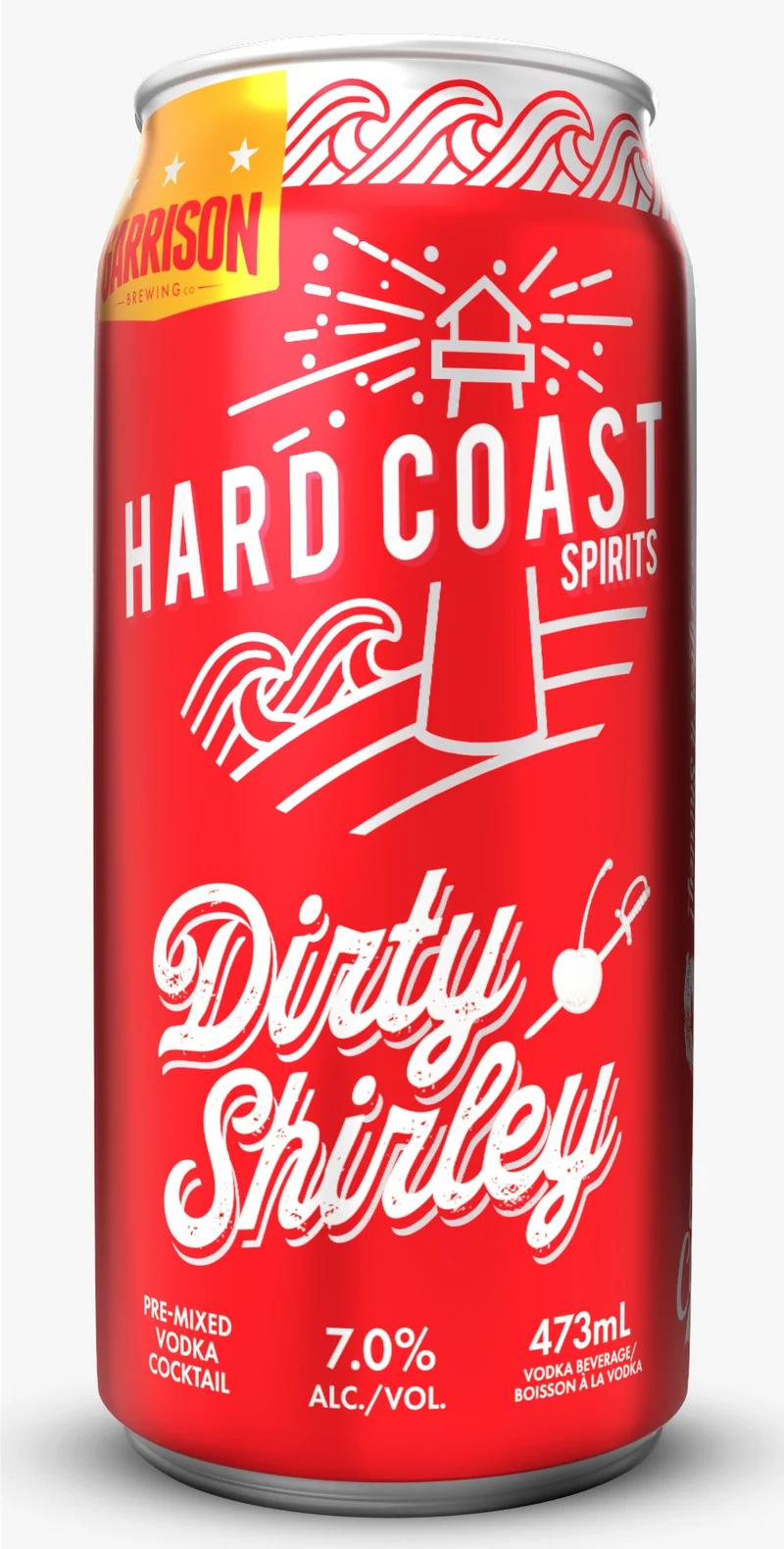 Hard Coast: Dirty Shirley - 473ML Can - BOGO!