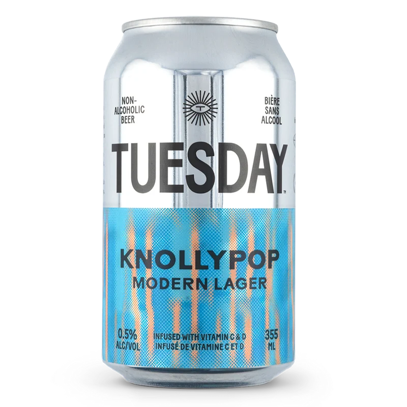 Tuesday - Knollypop Lager 355ml Can
