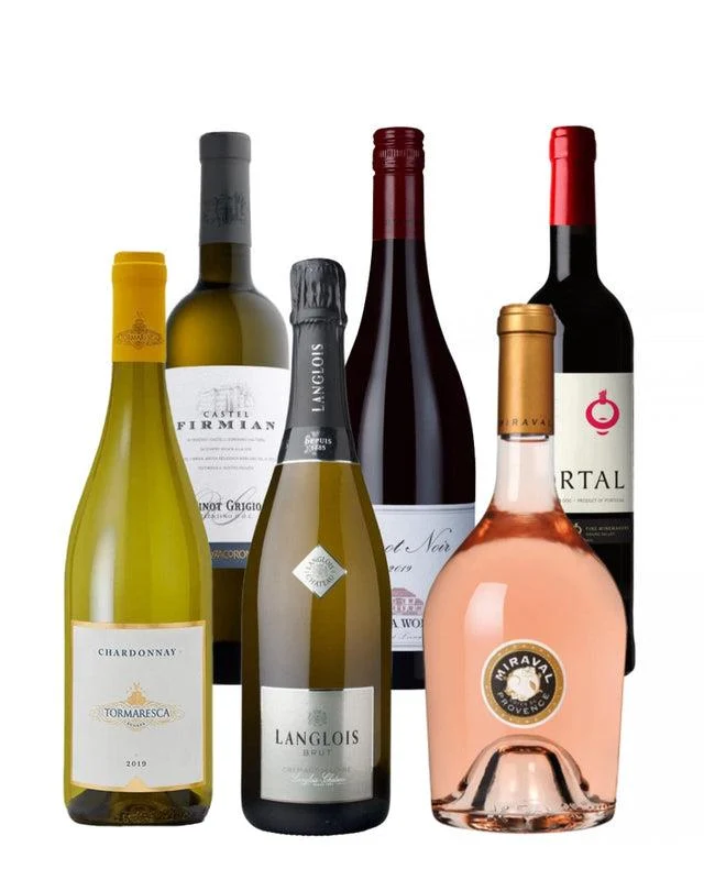 Premium Mixed Wine Case, 6 x 75 cl