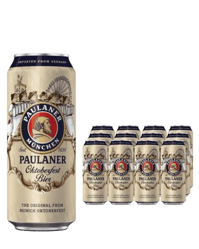 Paulaner Oktoberfest Can Multipack, 12 x 500 ml
