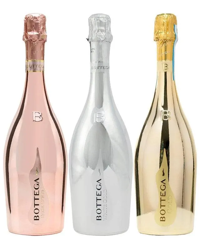 Bottega Prosecco Trio, 3 x 75 cl