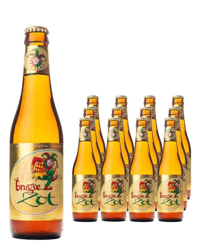 De Halve Man Brugse Zot Blonde Multipack, 12 x 330 ml