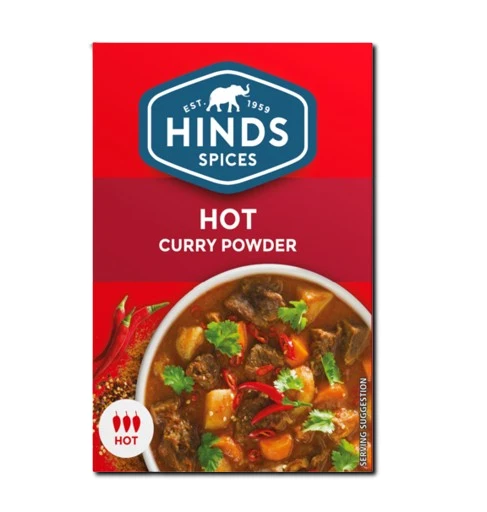 Hinds Spices Hot Curry Powder 100g BB 30.01.2025