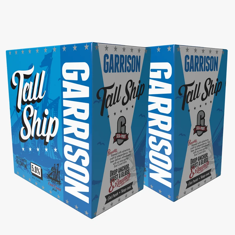 2 x Tall Ship Ale: 6 pack 341ml btl