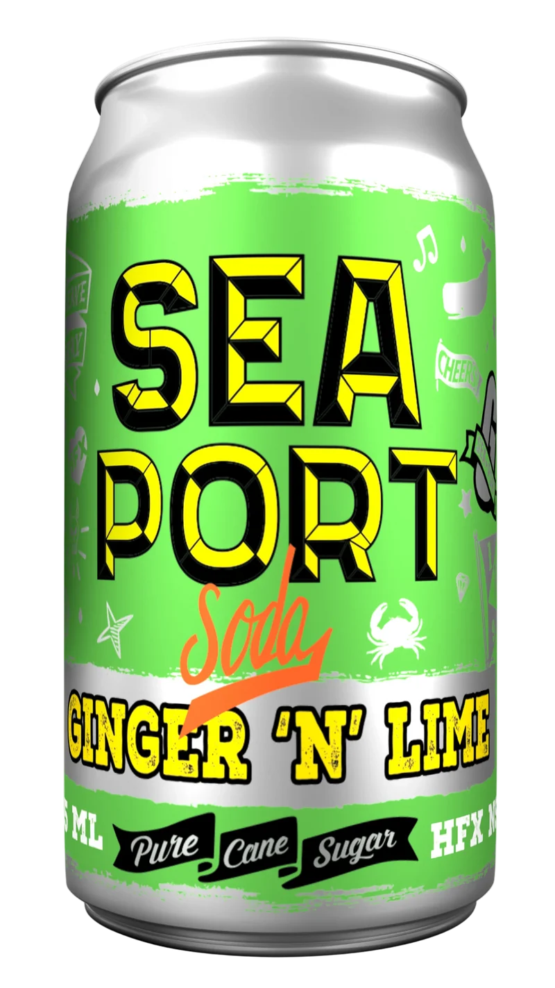 Seaport Soda Ginger & Lime