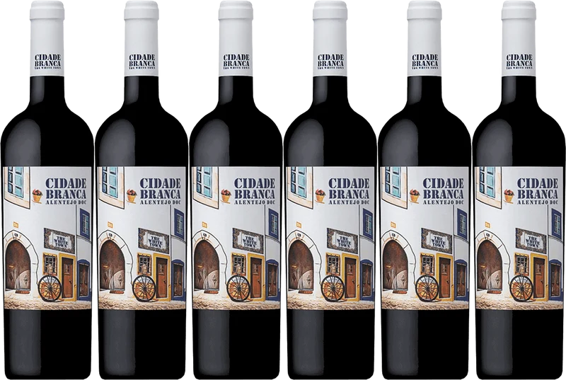 The White Town 6 Bottle Case