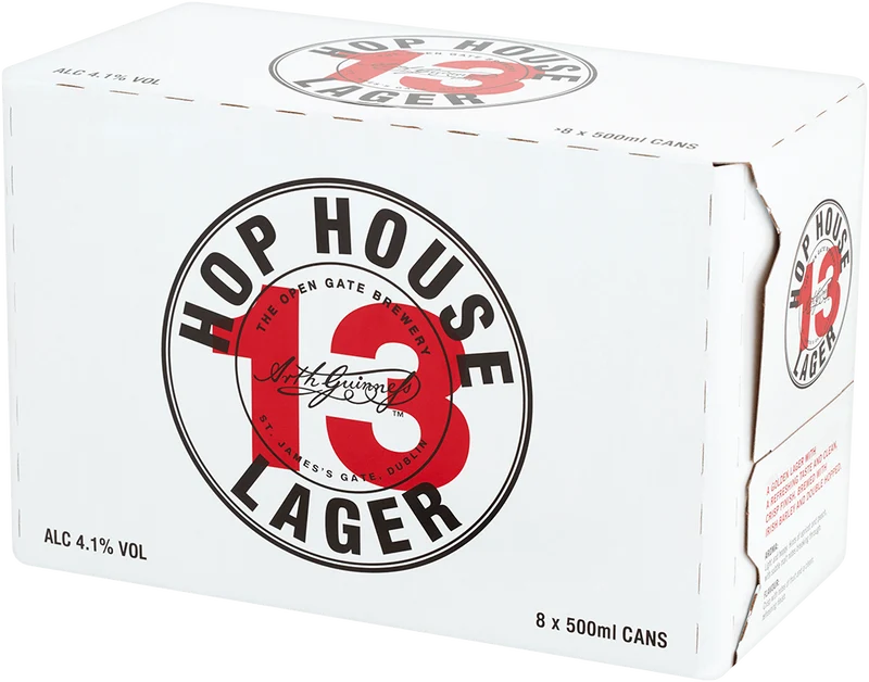 Hop House 13 Lager 8 Pack (50cl Cans)