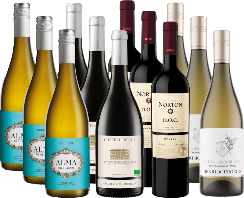 Our Dinner Party Heroes - 12 Bottle Mixed Wine Case