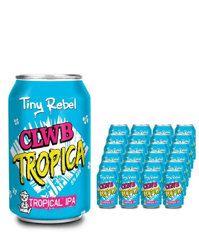 Tiny Rebel Clwb Tropicana Beer Can Multipack, 24 x 330 ml