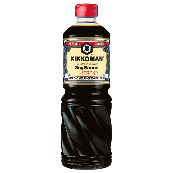 Kikkoman Naturally Brewed Soy Sauce 1L