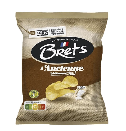 Brets à l'Ancienne Crisps with Guérande Salt 25g