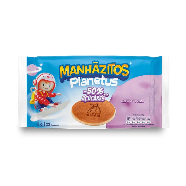 Manhãzitos Planetus 50% Less Sugar 210g