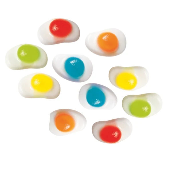 Colourful Egg Gummies by Weight