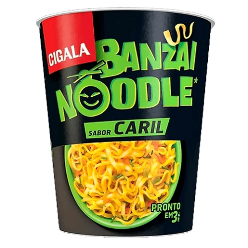 Cigala Banzai Curry Flavour Noodles 67g