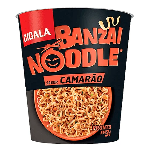 Cigala Banzai Prawn Flavour Noodles 67g