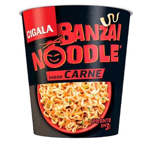 Cigala Banzai Beef Flavour Noodles 67g