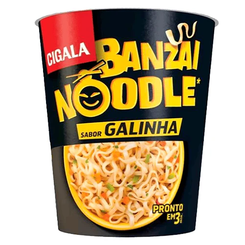 Cigala Banzai Chicken Flavour Noodles 67g