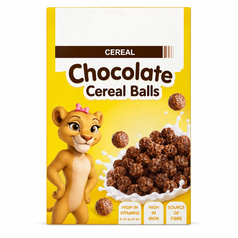 Chocolate Cereal Balls 375g